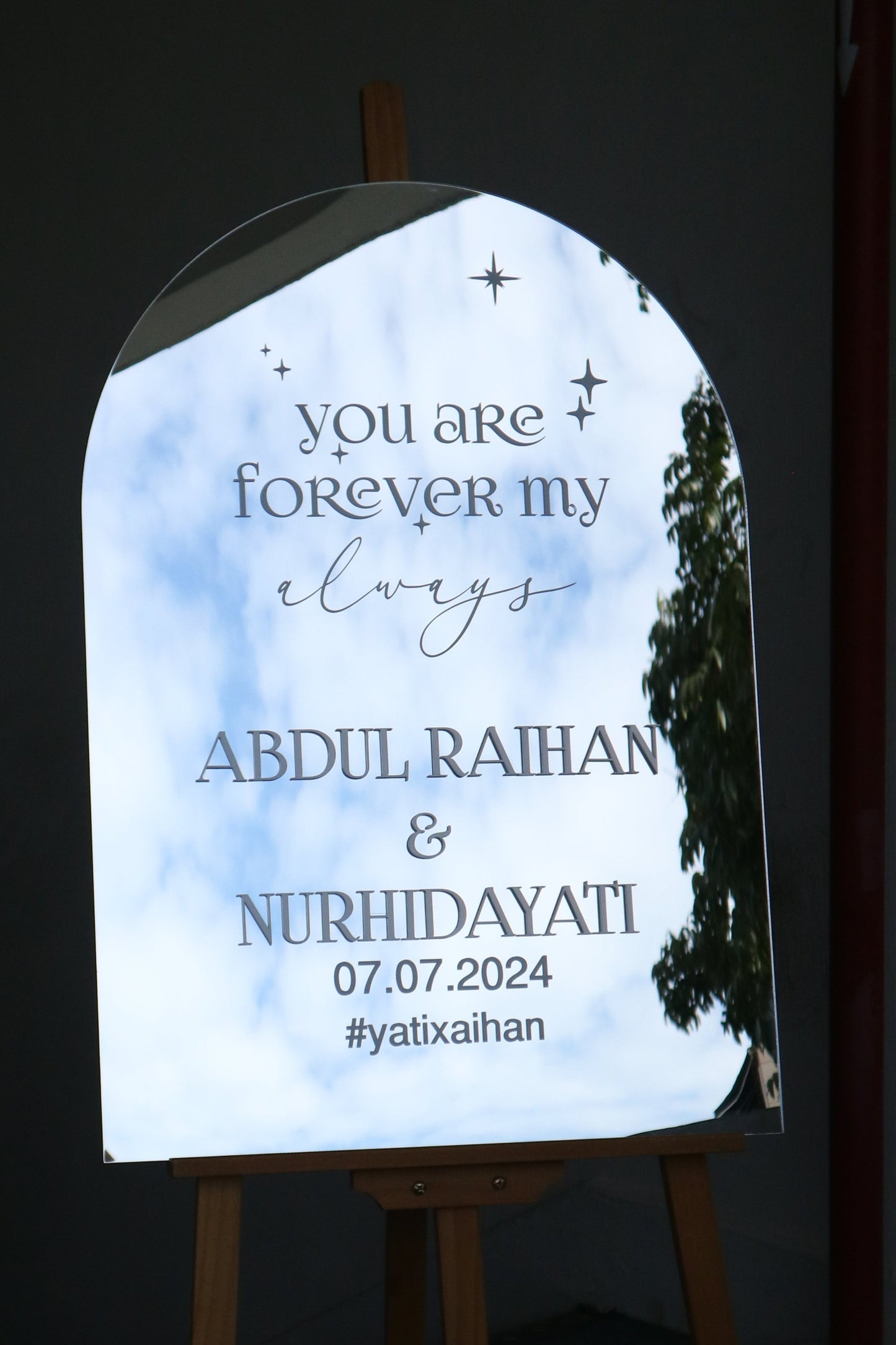 Wedding Sign - You are Forever my Always