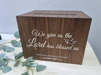 Offering Box for Church - Landscape