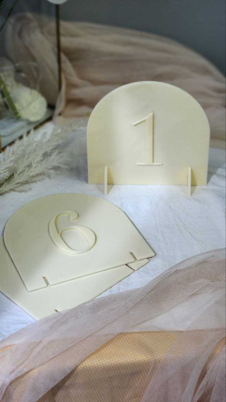 Table Number - Butter