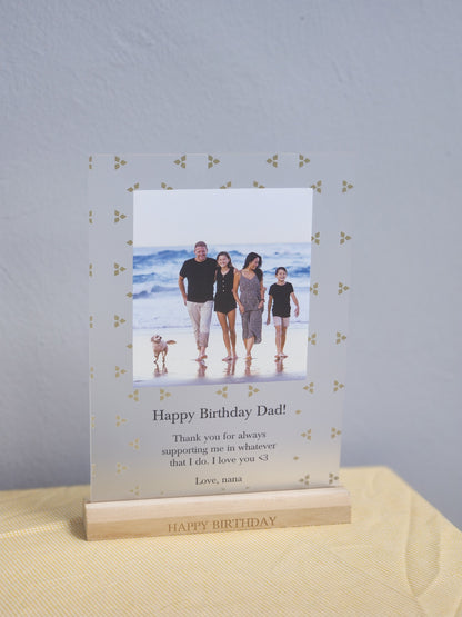 Birthday Card Acrylic Print