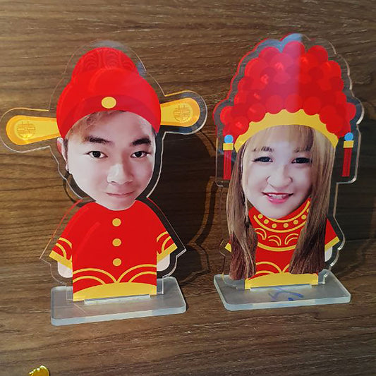 Chinese Couple Standee - Clik Clok